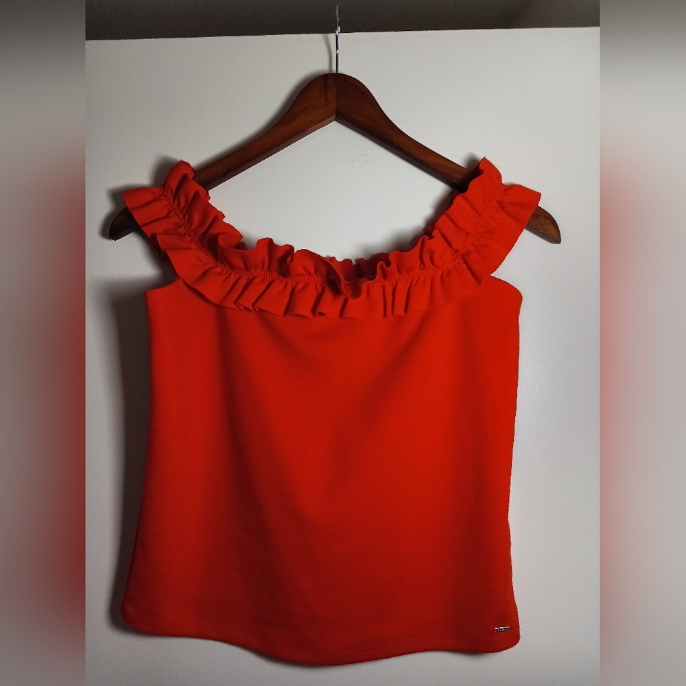 Size M - Ruffle Off The Shoulder Blouse
